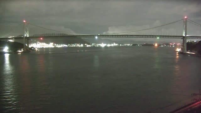 Kanmon Strait from the Foot of Hinoyama